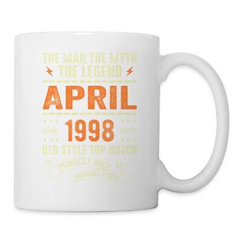 Avril 1998, AVRIL 1998 - Mug blanc - blanc - Droite
