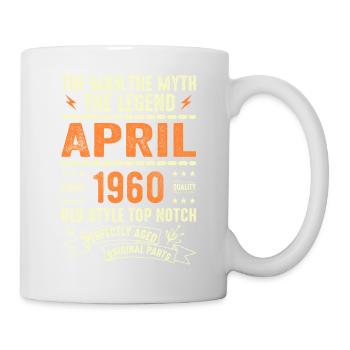 AVRIL 1960, AVRIL 1960 - Mug blanc - blanc - Droite