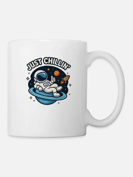 Just Chillin - Tasse - Weiß