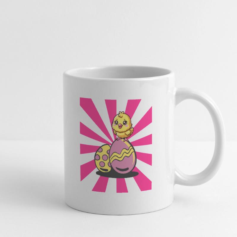 Retro Easter Chicks Easter Eggs Chicken Chickens Kids Mug
