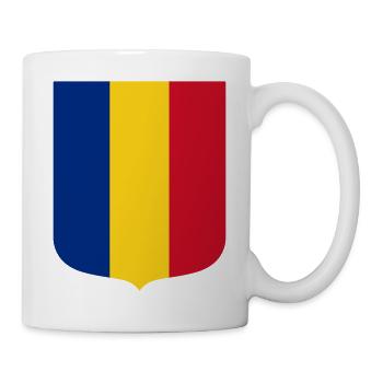 Roumanie - Mug blanc - blanc - Droite