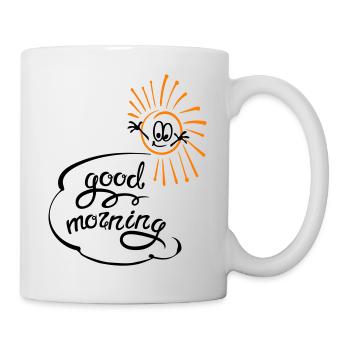 good morning - Mug - white - Right