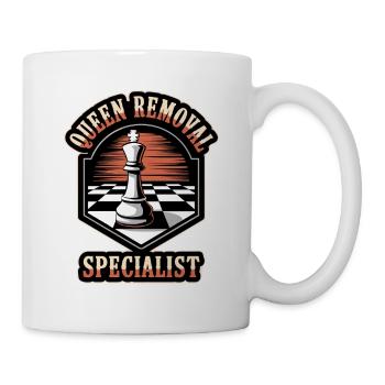 Queen Removal Specialist Chess Strategy Master - Mug - white - Right