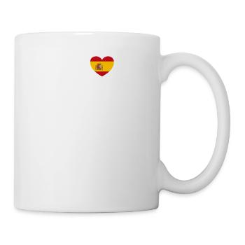 I love London Cool Wrong Flag Madrid Spanien Liebhaber - Tasse - Weiß - Rechts
