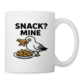 Seagull "SNACK MINE" - Mug - white - Right