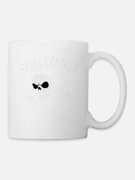 SCHÄDEL-CRACKER - Tasse - Weiß