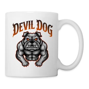 DEVIL DOG - Mug - white - Right