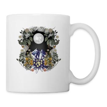 Mountains Mountain Mountains Austria Flowers Flower - Mug - white - Right