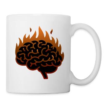 THE BRAIN - Mug - white - Right