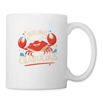 Feeling Crabulous - Tasse - Weiß - Rechts