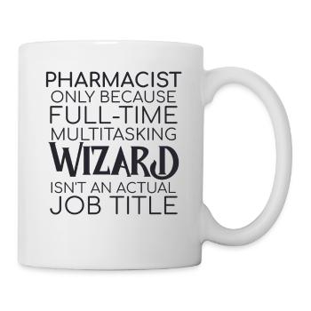 Pharmacist Wizard Pharmacy - Mug - white - Right