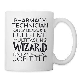 Pharmacy technician Wizard - Mug - white - Right