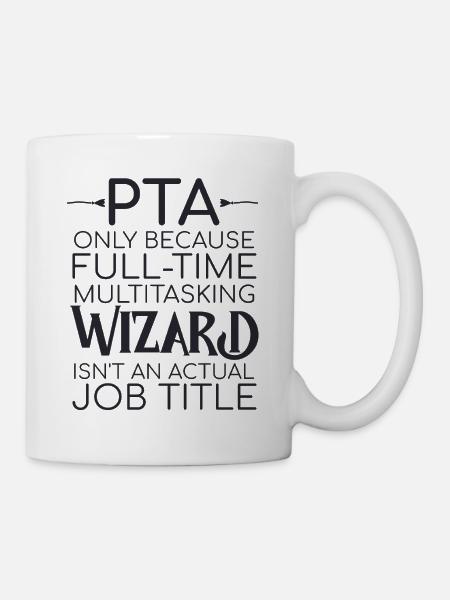 PTA Wizard Apotheke - Tasse - Weiß