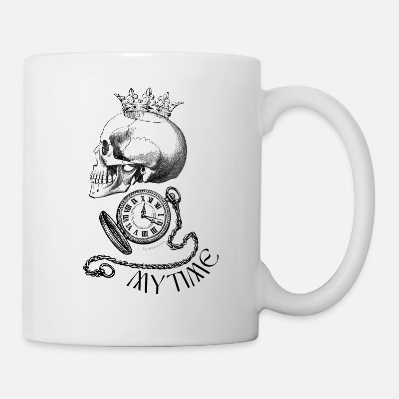 MEINE ZEIT - Tasse - Weiß