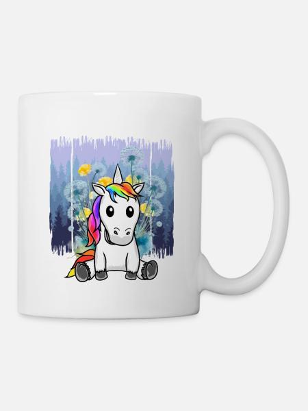 Licorne Nature Amoureux de la nature Licornes Enfants Enfant - Mug blanc - blanc