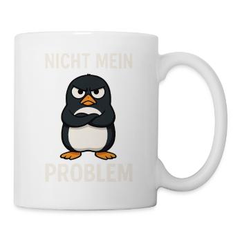 Grim Penguin – Not My Problem - Mug - white - Right