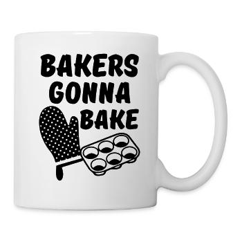 Bakers Gonna Bake - Mug - white - Right