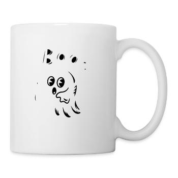 GESPENST BOO - Tasse - Weiß - Rechts