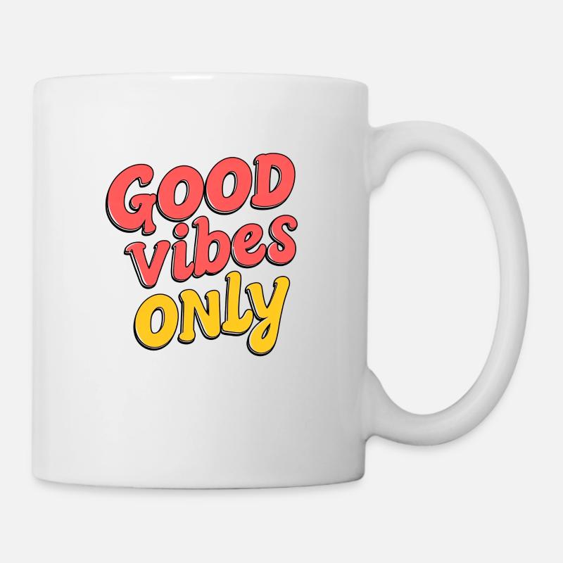 Only – Colorful & Positive Retro - Mug - white