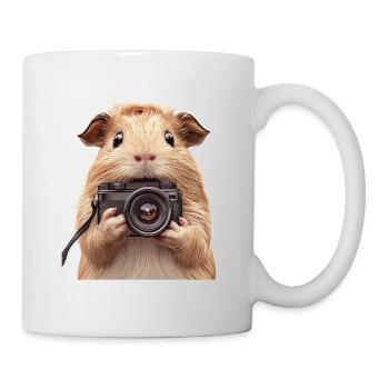 Meerschweinchen - Tasse - Weiß - Rechts