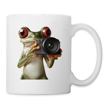 Frosch - Tasse - Weiß - Rechts