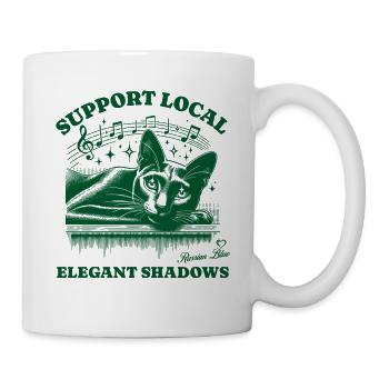 Cat Support Local Russian Blue - Mug - white - Right