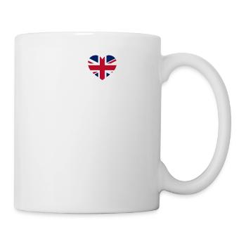 I Love Madrid Cool I Love Wrong Flag UK Lover Pun - Mug - white - Right