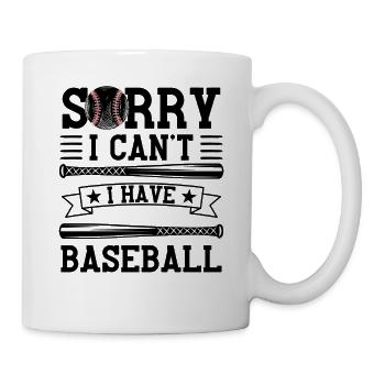 Baseball Saying Baseball Team Design - Mug - white - Right