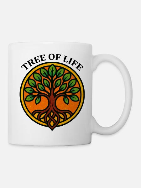 tree of life - Tasse - Weiß