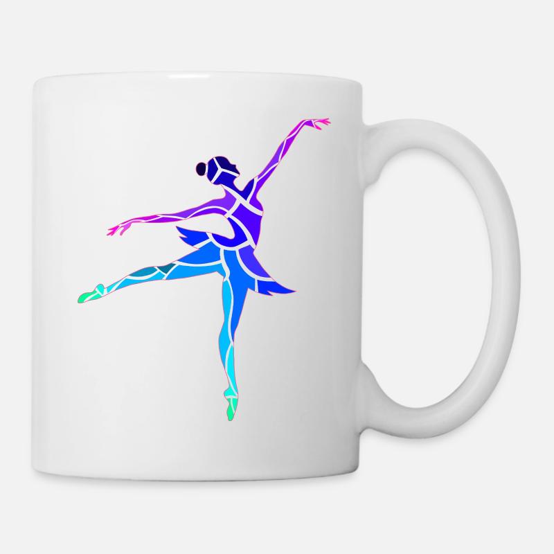 Tänzer - Tasse - Weiß