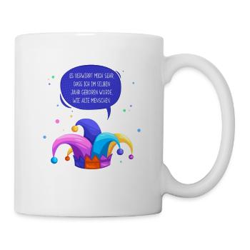 It confuses me a lot Funny Sayings Humor - Mug - white - Right