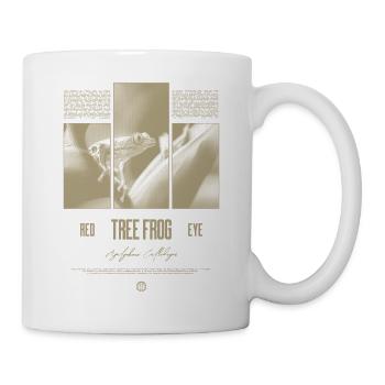 Rotäugiger Laubfrosch Regenwald Amphibie - Tasse - Weiß - Rechts