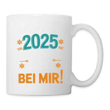 Jugendweihe 2025 Bestanden Eltern Wohnen Immer - Tasse - Weiß - Rechts