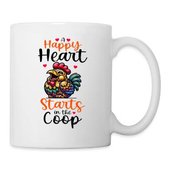 Poulets Poulets - Mug blanc - blanc - Droite