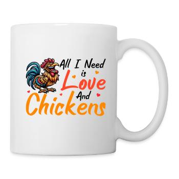 Poulets Poulets - Mug blanc - blanc - Droite