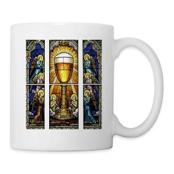 Churches Window Beer Men's Day Ascension Day - Mug - white - Right