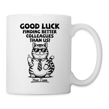 Job Change New Job Farewell Farewell Gift - Mug - white - Right