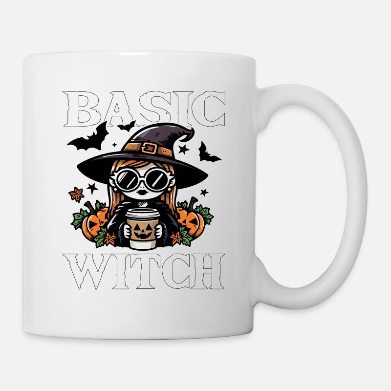 BASIC WITCH - HALLOWEEN GIFT - Mug - white