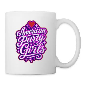 American Party Girls Theme USA - Mug - white - Right