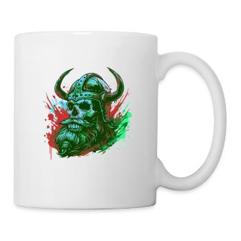 Viking Skull - Mug - white - Right