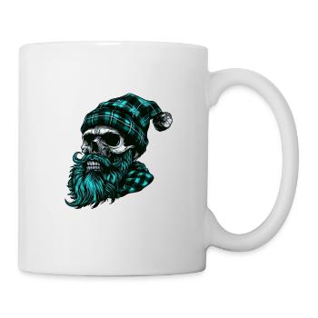 Lumberjack Skull - Mug - white - Right
