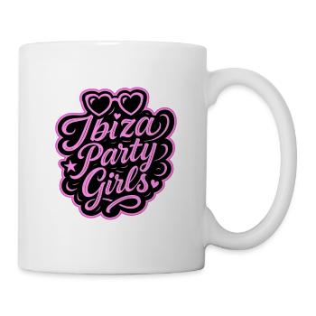 Ibiza Party Girls Urlaub - Tasse - Weiß - Rechts