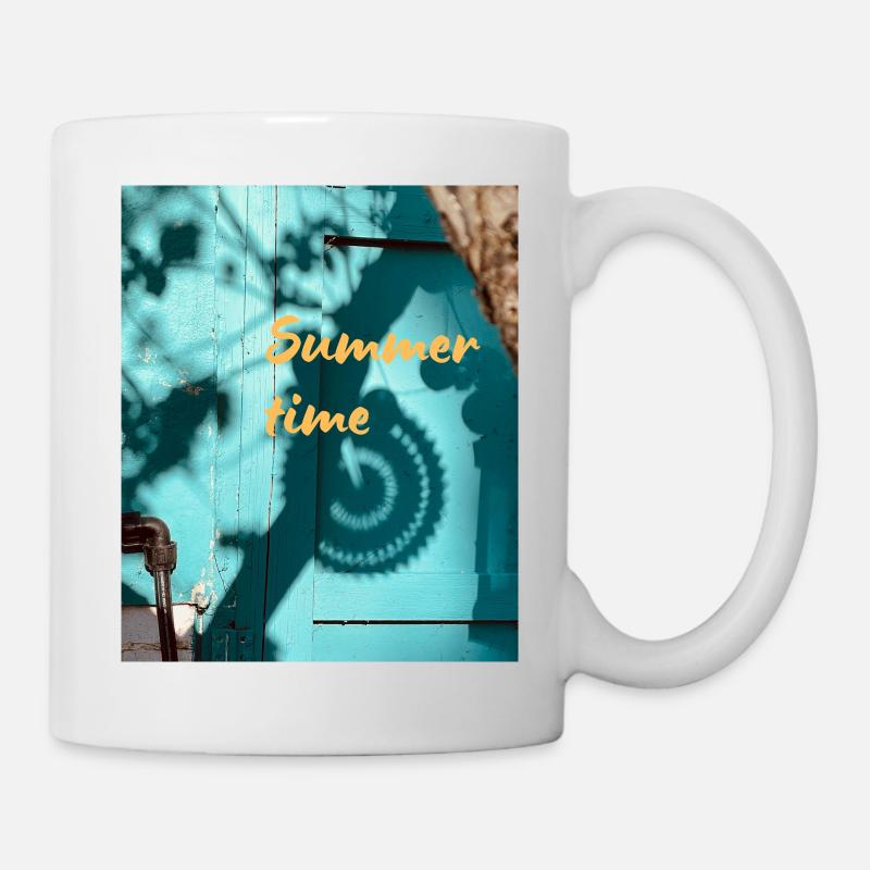 Été - Mug blanc - blanc
