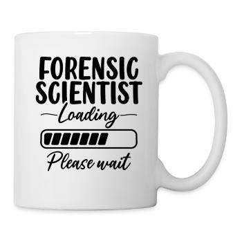 Forensiker Tatort Forensik - Tasse - Weiß - Rechts