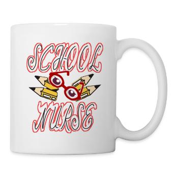 School Hospital Nurse - Mug - white - Right