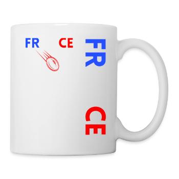 Rugbyspieler Fan Rugby Fan Rugby Frankreich - Tasse - Weiß - Rechts