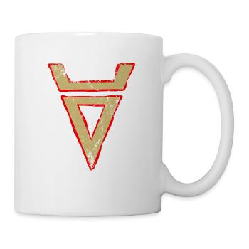 Veles T-shirt - a symbol of the Slavic god - Mug - white - Right