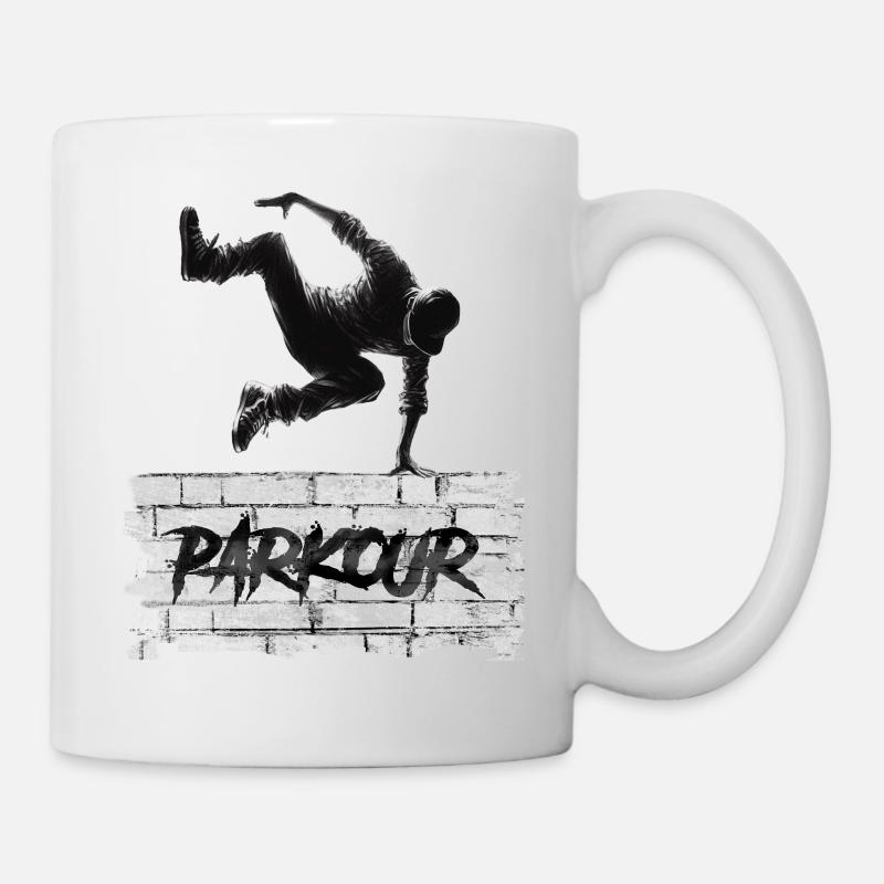 Parkour - Mug blanc - blanc
