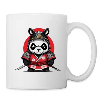 Samouari panda, le panda Bushido, the lone warrior - Mug blanc - blanc - Droite