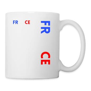 Rugbyspieler Fan Rugby Fan Rugby Frankreich - Tasse - Weiß - Rechts